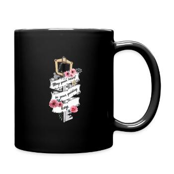Kingdom Hearts Que ton coeur - Mug uni - noir - Droite