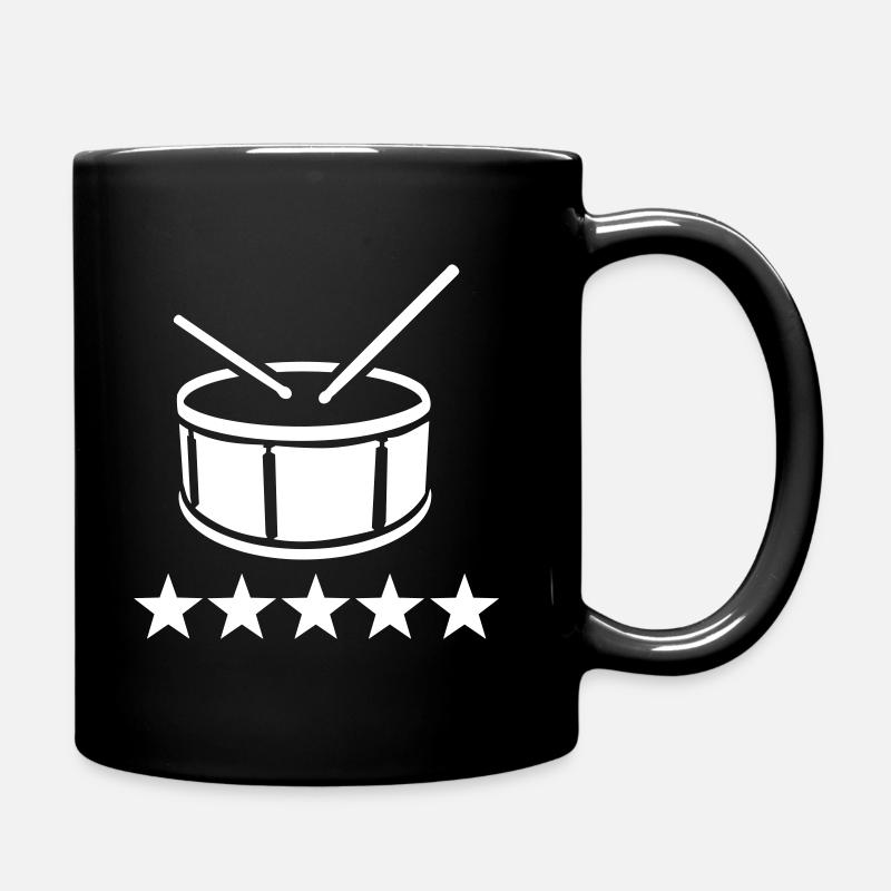 tambour - Mug uni - noir
