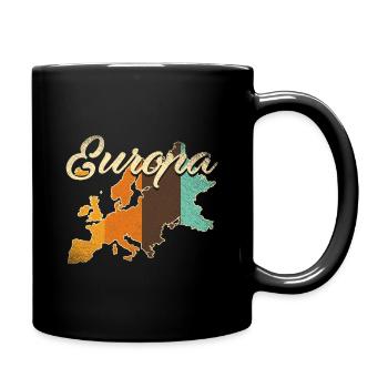 Europe - Mug uni - noir - Droite