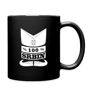 Serb Srbin Serbia Srbija - Full Colour Mug - black - Right