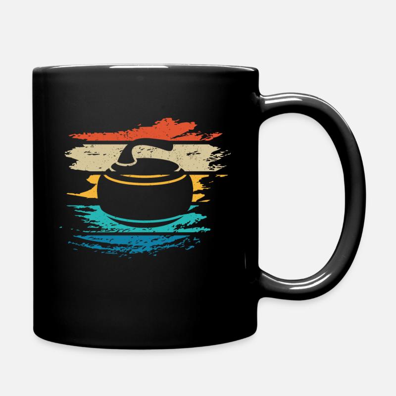 Joueurs de curling, curling, curling - Mug uni - noir