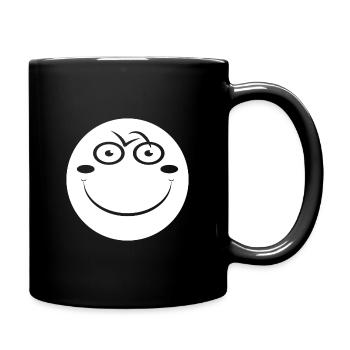 Fahrrad Bike Bicycle Smile Gift - Full Colour Mug - black - Right
