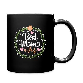 Best mom - Full Colour Mug - black - Right
