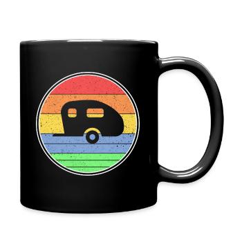 Caravane - Mug uni - noir - Droite