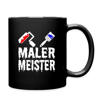 Painter master exam master painter painter - Full Colour Mug - black - Right