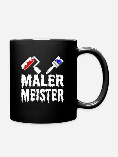 Painter master exam master painter painter - Full Colour Mug - black