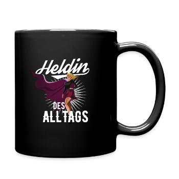 L'héroïne du quotidien - Mug uni - noir - Droite