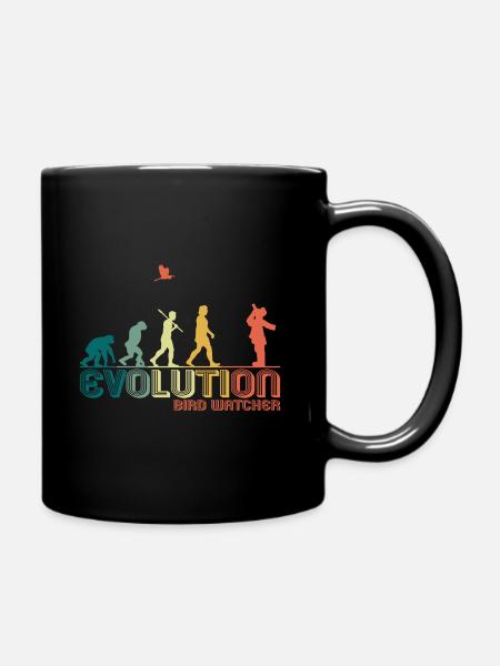 Ornithologie Birds Watch Evolution Retro - Mug uni - noir