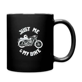 Motorcycle - Full Colour Mug - black - Right