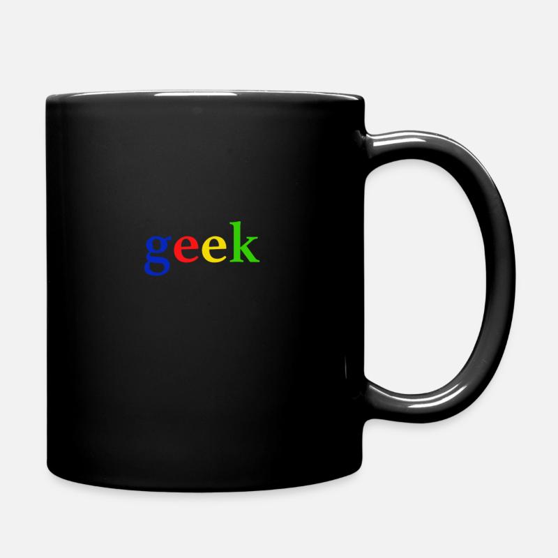 geek - Tasse einfarbig - Schwarz