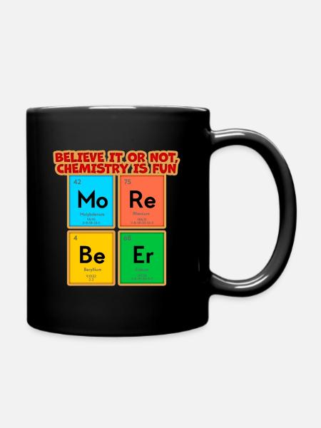 Chemistry is fun - Full Colour Mug - black