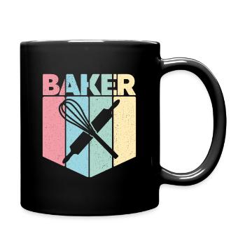 Cadeau vintage de cuisine de chef cuisiné - Mug uni - noir - Droite