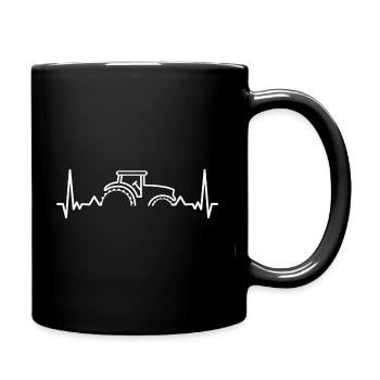 Tractor love - Full Colour Mug - black - Right