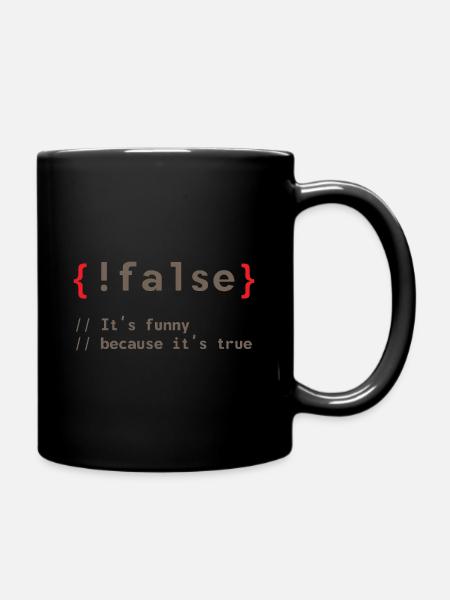 Coding Debug Admin Programme Cadeau - Mug uni - noir