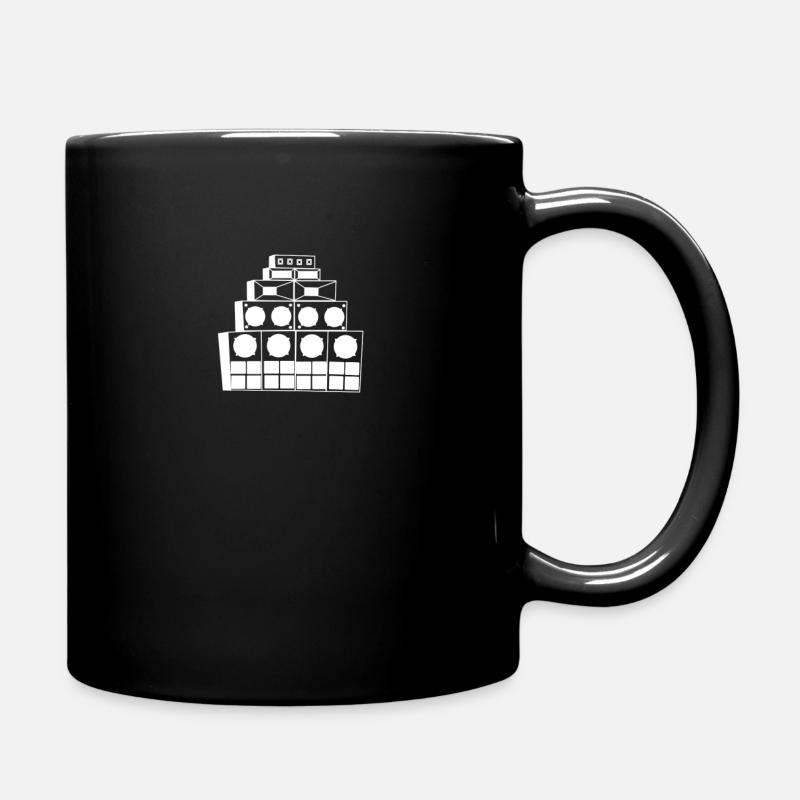 Sound system teuf - Mug uni - noir