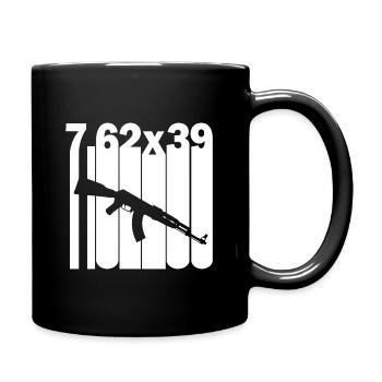 Cartouche AK-47 Pistolet Fusil d’assaut Cadeau - Mug uni - noir - Droite