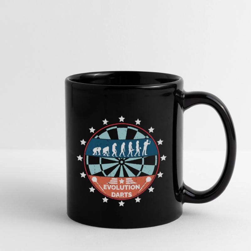 Fléchettes évolution fléchettes joueur de fléchettes fléchettes Mug uni
