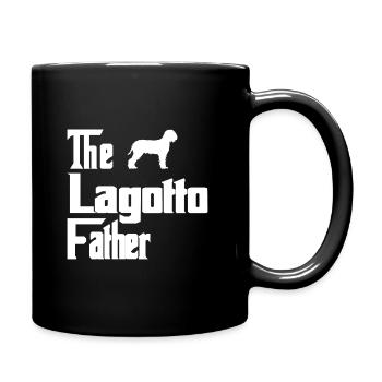 Lagotto Romagnolo Father Father Papa for master - Full Colour Mug - black - Right