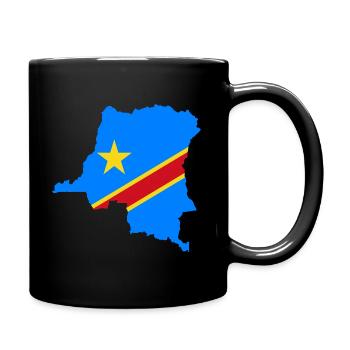 Kongo - Tasse einfarbig - Schwarz - Rechts