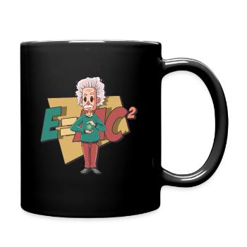 Physik Formel E=mc2 - Tasse einfarbig - Schwarz - Rechts