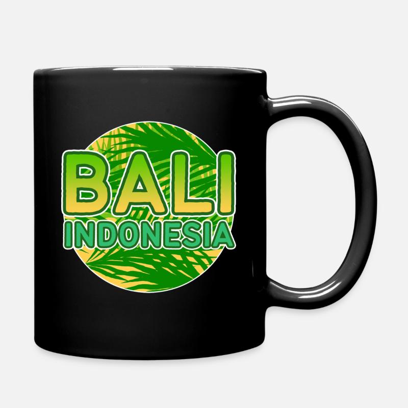 Bali - Full Colour Mug - black