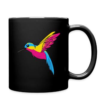 Pansexual Stolz Drôle de couleurs de design de PANSEXUAL - Mug uni - noir - Droite