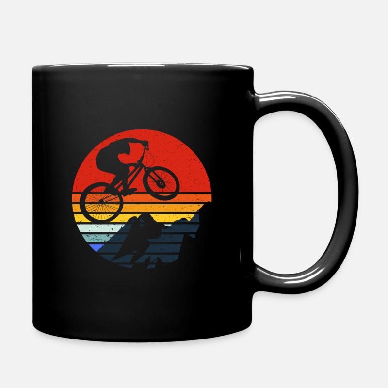 Mountainbike MTB II - Tasse einfarbig - Schwarz