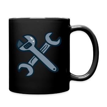 Outil de bricolage - Mug uni - noir - Droite