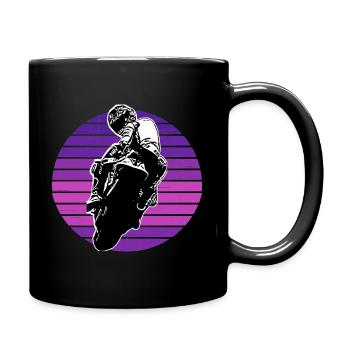 Motocycles / moto / moto biker - Mug uni - noir - Droite
