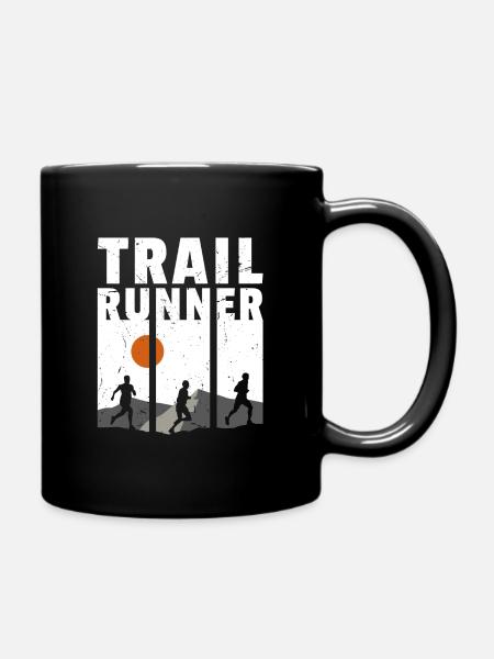 Trail Running - Mug uni - noir