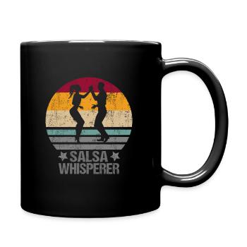 Salsa danse danse pour danseur - Mug uni - noir - Droite