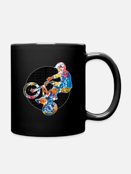 BMX - Tasse einfarbig - Schwarz