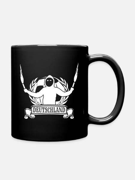 Drapeau de football Allemagne Ultras - Mug uni - noir