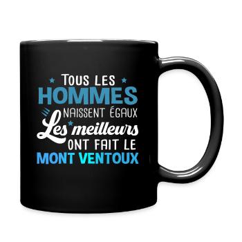 Mont Ventoux Cycliste Montagne Randonnée Alpes - Mug uni - noir - Droite