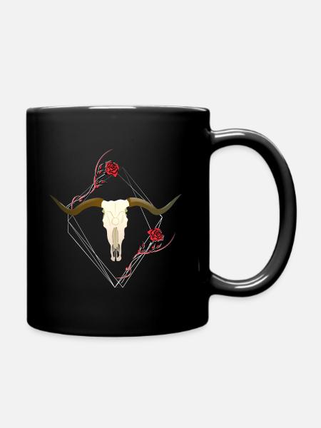 Skull - Mug uni - noir