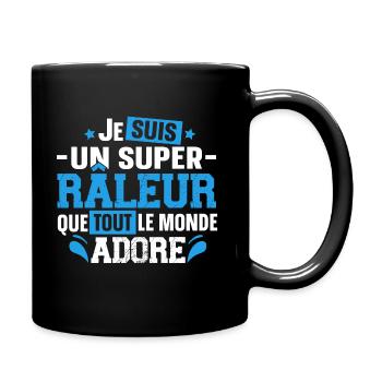 Râleur Grincheux Grognon Cadeau homme - Mug uni - noir - Droite