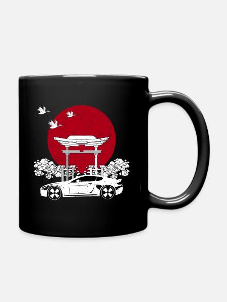 JDM Motorsport Japon Auto - Mug uni - noir