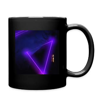 Purple Feeling #2 - Tasse einfarbig - Schwarz - Rechts