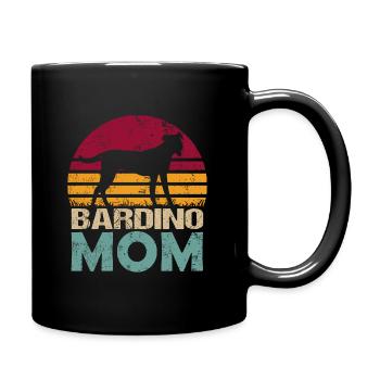 Bardino Majorero Canario Chien Maman - Mug uni - noir - Droite