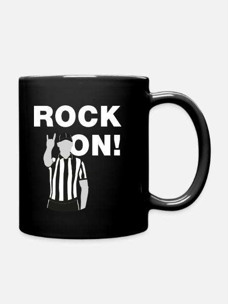 Rock On! - Tasse einfarbig - Schwarz