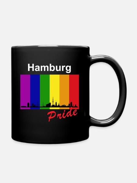 Hamburg Pride - Full Colour Mug - black