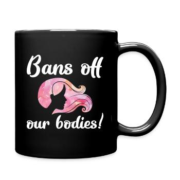 Bannit nos corps - Mug uni - noir - Droite