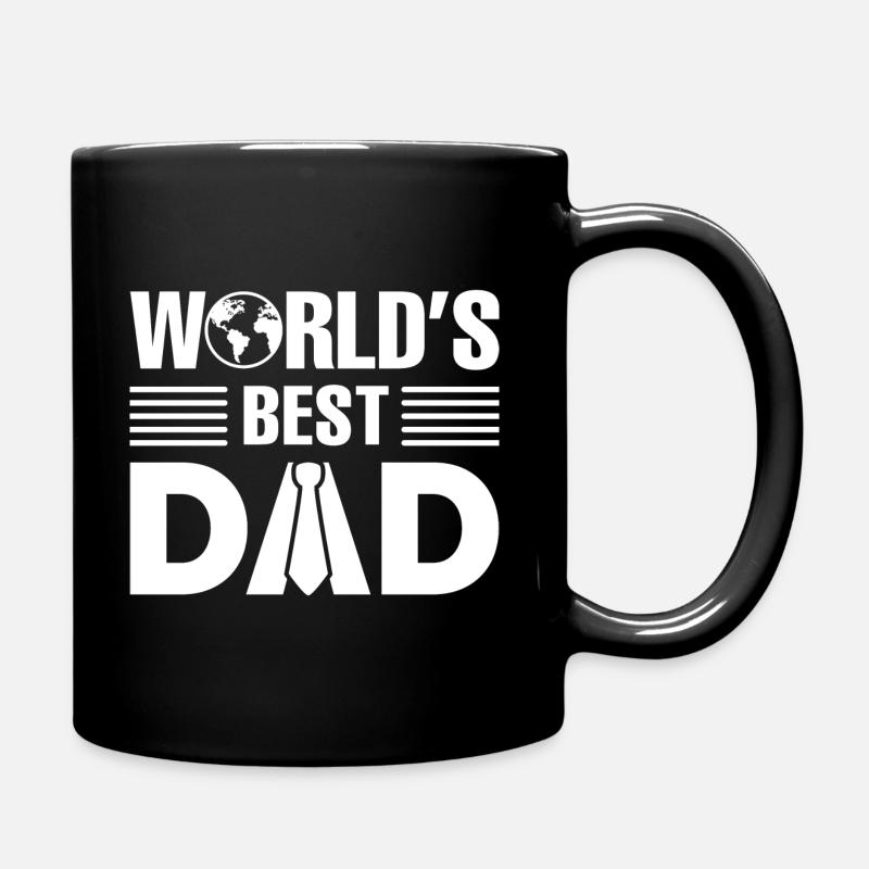 Meilleur papa du monde - Mug uni - noir