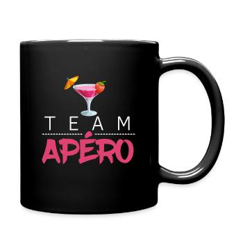 Team Apéro Humour - Mug uni - noir - Droite
