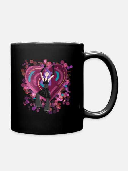 Dance2Trance - Grufti Dream Dance - Tasse einfarbig - Schwarz
