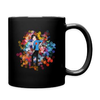 Dance2Trance - Dream Rave Boy - Full Colour Mug - black - Right