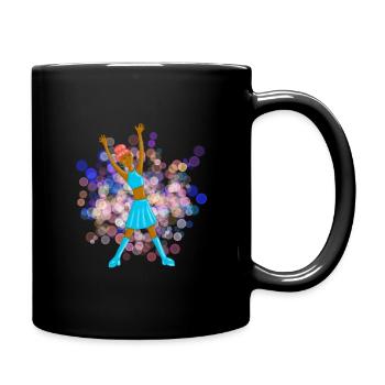 Dance2Trance - Flying High - Tasse einfarbig - Schwarz - Rechts