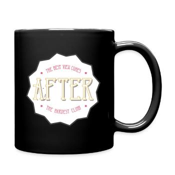 Climb - Full Colour Mug - black - Right