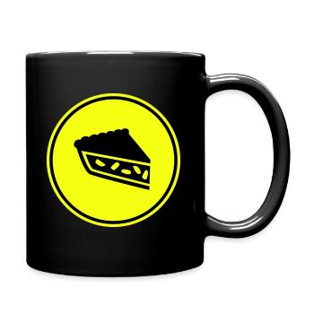 Apple pie - Full Colour Mug - black - Right