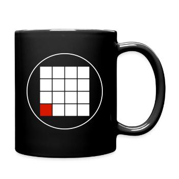 MUSIC PRODUCER WEAR - 16 PADS LOGO - WEISS - Tasse einfarbig - Schwarz - Rechts